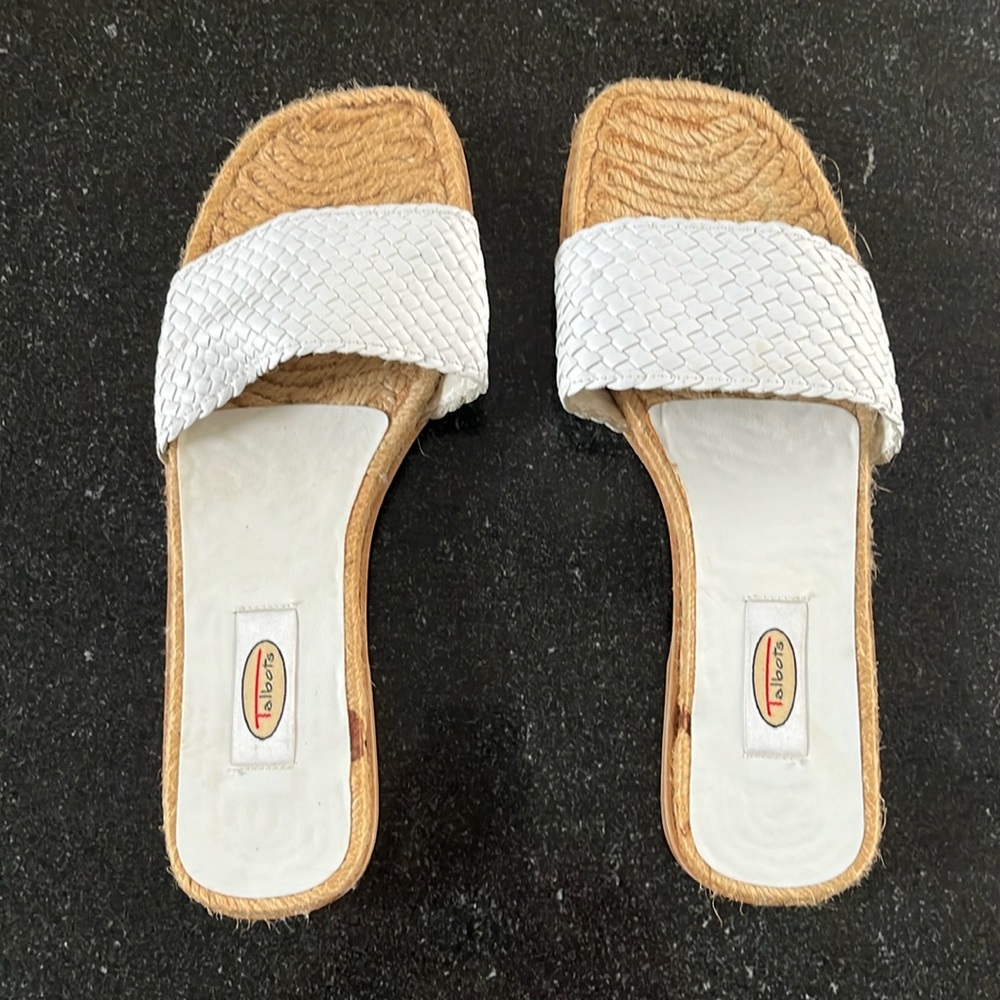 Summer flats-size 10 Talbots